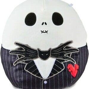 Squishmallows Disney Nightmare Before Christmas Jack Skellington Valentine 8"